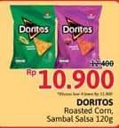 Promo Harga Doritos Keripik Roasted Corn, Nacho Cheese 150 gr - Alfamidi