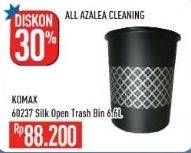 Promo Harga KOMAX Silk Open Trash Bin  - Hypermart