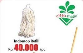 Promo Harga CLEAN MATIC Indomop Refill  - Hari Hari