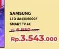 Promo Harga Samsung UA43U8000F 43 INCH Crystal UHD 4K Smart TV  - Yogya