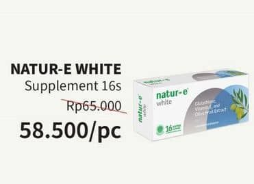 Promo Harga Natur-e White Capsules 16 pcs - Guardian