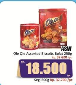 Promo Harga Asia Ole Ole Assorted Biscuits 300 gr - Hari Hari