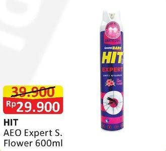 Promo Harga HIT Aerosol Expert Sweet Flower 600 ml - Alfamart