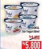 Promo Harga BIOKUL Stir Yogurt All Variants 80 gr - Hypermart