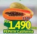 Promo Harga Pepaya California per 100 gr - Alfamidi