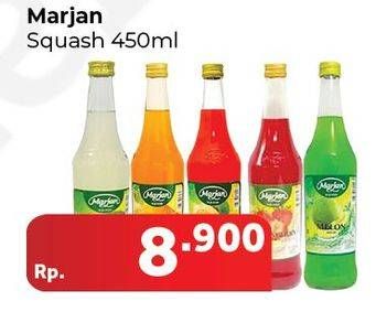 Promo Harga MARJAN Syrup Squash 450 ml - Carrefour