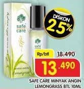 Safe Care Minyak Kayu Putih 10 ml Diskon 27%, Harga Promo Rp13.490, Harga Normal Rp18.490