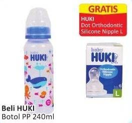 Promo Harga HUKI Bottle PP 240 ml - Alfamart