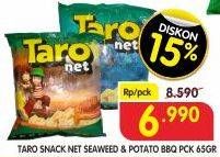Promo Harga Taro Net Seaweed, Potato BBQ 65 gr - Superindo