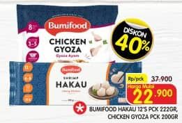 Promo Harga Bumifood Hakau/Chicken Gyoza  - Superindo