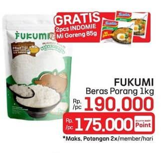 Promo Harga Fukumi Beras Porang 1 kg - LotteMart