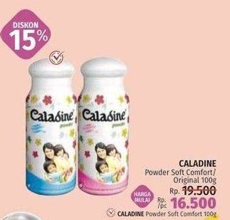 Promo Harga Caladine Bedak Original, Soft Comfort 100 gr - LotteMart