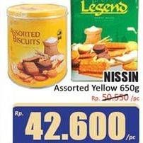 Promo Harga NISSIN Assorted Biscuits 650 gr - Hari Hari