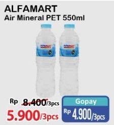 Promo Harga ALFAMART Air Mineral 550 ml - Alfamart