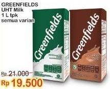 Promo Harga GREENFIELDS UHT All Variants 1000 ml - Indomaret