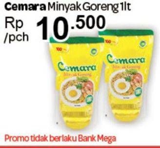 Promo Harga CEMARA Minyak Goreng 1 ltr - Carrefour