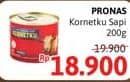 Pronas Kornetku Corned Beef 200 gr Diskon 5%, Harga Promo Rp18.900, Harga Normal Rp19.900