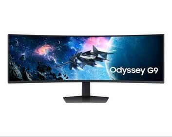 Promo Harga Samsung LS49CG954EEXXD 49 inch Odyssey G9 G95C Dual QHD 240Hz Gaming Monitor  - Samsung