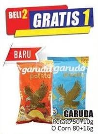 Promo Harga GARUDA Potato 50+10 g/ O'corn 80+16 g  - Hari Hari