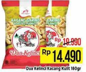 Promo Harga Dua Kelinci Kacang Garing Original 180 gr - Hypermart