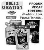 Promo Harga INDOFOOD/SEDAAP Kecap Manis 520/550ml  - Giant