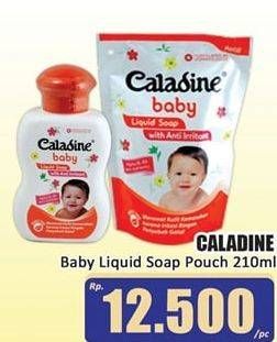 Promo Harga CALADINE Baby Liquid Soap Anti Irritant 210 ml - Hari Hari
