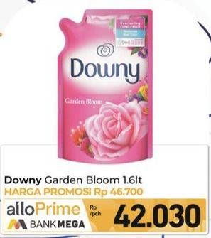 Promo Harga Downy Pewangi Pakaian Garden Bloom 1600 ml - Carrefour