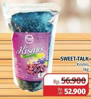 Promo Harga SWEET TALK Kismis 1 kg - Lotte Grosir