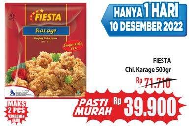 Promo Harga Fiesta Ayam Siap Masak Karage 500 gr - Hypermart