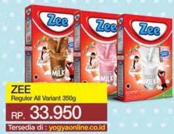 Promo Harga ZEE Susu Bubuk All Variants 350 gr - Yogya