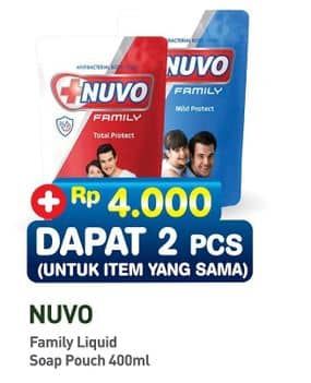 Promo Harga Nuvo Body Wash 450 ml - Hypermart