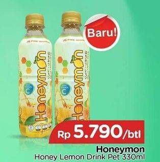 Promo Harga HONEYMON Honey Lemon Drink 330 ml - TIP TOP