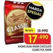 Promo Harga KHONG GUAN Classic Wafer 350 gr - Superindo