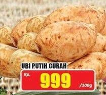 Promo Harga Ubi Putih per 100 gr - Hari Hari