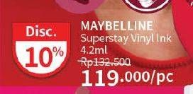 Promo Harga Maybelline Superstay Vinyl Ink  - Guardian