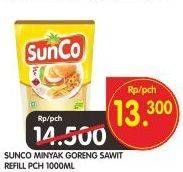 Promo Harga SUNCO Minyak Goreng 1 ltr - Superindo