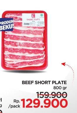Promo Harga Choice L Beef Short Plate 800 gr - Lotte Grosir