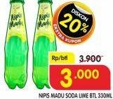 Promo Harga Nipis Madu Lime Soda 330 ml - Superindo