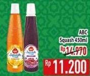 Promo Harga ABC Syrup Squash Delight 460 ml - Hypermart