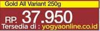 Promo Harga ANLENE Gold Susu High Calcium All Variants 250 gr - Yogya