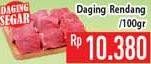 Promo Harga Daging Rendang Sapi per 100 gr - Hypermart