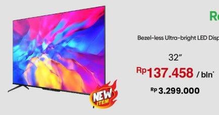 Promo Harga REALME Smart TV LED 32 Inch  - Erafone