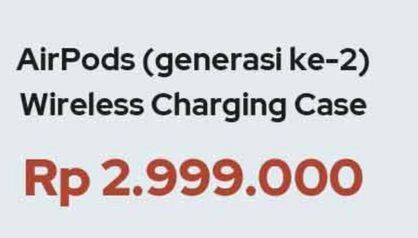 Promo Harga APPLE AirPods Charging Case Generasi Ke-2  - iBox