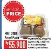 Promo Harga Kiwi Gold Zespri Punet 4 pcs - Hypermart