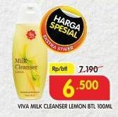 Promo Harga VIVA Milk Cleanser Lemon 100 ml - Superindo