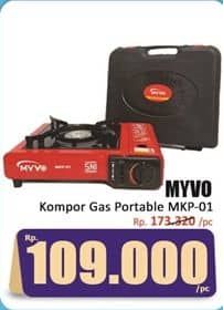 Promo Harga Myvo MKP-01 Kompor Gas Portable  - Hari Hari