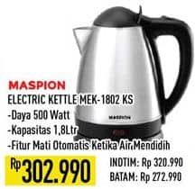 Promo Harga Maspion MEK 1802 | Kettle 1800 ml - Hypermart