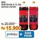 Promo Harga Aje Big Cola Minuman Soda All Variants 3100 ml - Indomaret