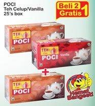 Promo Harga CAP POCI Teh Celup 25 pcs - Indomaret