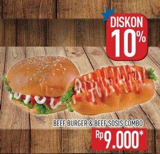 Promo Harga Burger Beef  - Hypermart